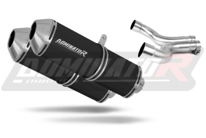 Yamaha XJ 600 DIVERSION 1992 - 2004 Exhaust Silencer Muffler OVR BLACK + dB killer
