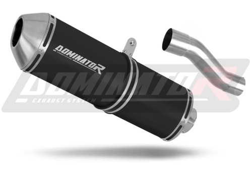 exhaust muffler DOMINATOR OVR BLACK fits to Benelli TRK 502 X 2018  2021