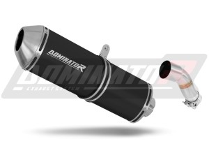 Yamaha YBR 250  Exhaust Silencer Muffler OVR BLACK + dB killer