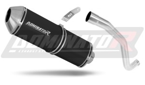 Triumph TIGER SPORT 1050 2013 - 2015 HI Level Exhaust Silencer Muffler OVR BLACK + dB killer