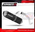 exhaust muffler DOMINATOR OVR BLACK fits to Triumph TIGER SPORT 1050 2013  2015 3