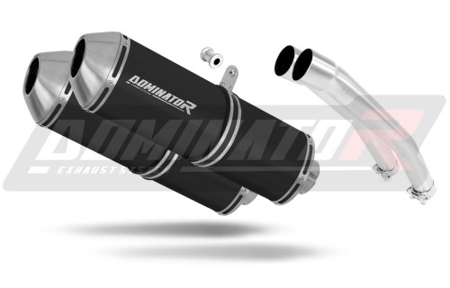 GSXR GSX 1300 R HAYABUSA EXHAUST Suzuki Muffler Auspuff Sportauspuff Silencer Echappement Silencieux Scarico Scarichi Escape Wydech Tłumik OVR BL 2008 - 2019 DOMINATOR x