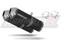 Suzuki GSXR 1300 Hayabusa 1999 - 2007 EXHAUST Muffler Auspuff Sportauspuff Silencer Echappement Silencieux Scarico Scarichi Escape Wydech Tłumik OVR BL Dominator Exhaust System x