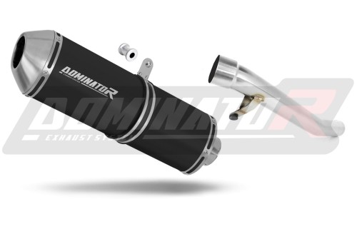 exhaust muffler DOMINATOR OVR BLACK fits to Suzuki GSF BANDIT 1200 2006  2007