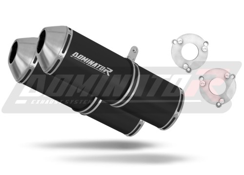 wydech tłumik DOMINATOR OVR CZARNY pasujący do motocykla Suzuki GSXR 1000 K7 K8 2007 - 2008