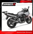 exhaust muffler DOMINATOR S6 fits to Suzuki GSF BANDIT 1200 2001  2005 2