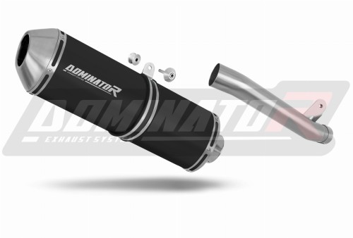 exhaust muffler DOMINATOR OVR BLACK fits to Suzuki GSXR 1000 K1  K4 2001  2004