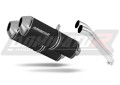 exhaust muffler DOMINATOR OVR BLACK fits to Suzuki DL 1000 V Strom 2002  2011
