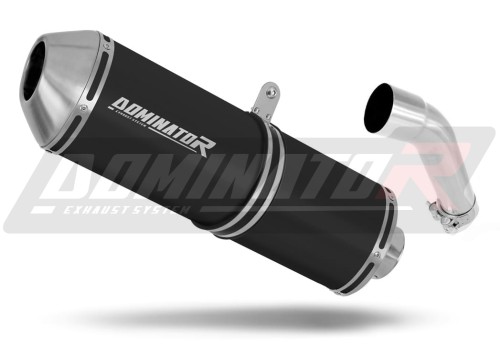 exhaust muffler DOMINATOR OVR BLACK fits to Suzuki GSR 750 2011  2016