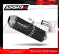 exhaust muffler DOMINATOR OVR BLACK fits to Suzuki SV 650 2016  2023 3