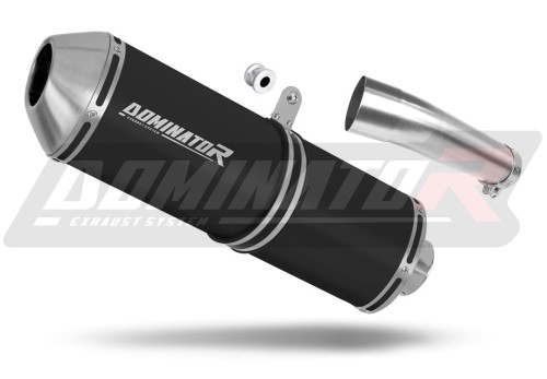 wydech tłumik DOMINATOR OVR CZARNY pasujący do motocykla Suzuki SV 650 N 1999 - 2002