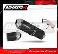 exhaust muffler DOMINATOR homologated road legal OVR BLACK fits to Suzuki GSXF 650 2007  2016 2