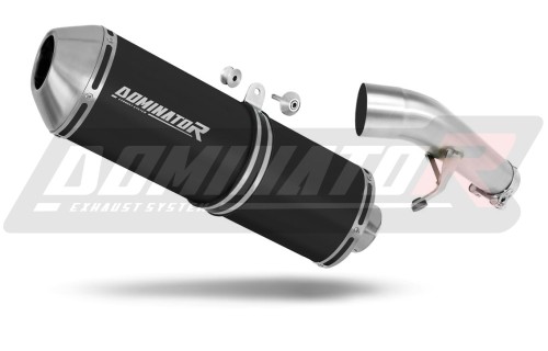 wydech tłumik DOMINATOR OVR CZARNY pasujący do motocykla Suzuki GSF 650 BANDIT N / S 2007 - 2016 3