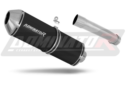 wydech tłumik DOMINATOR OVR CZARNY pasujący do motocykla Suzuki DR 650 R / RU / S 1990 - 1995