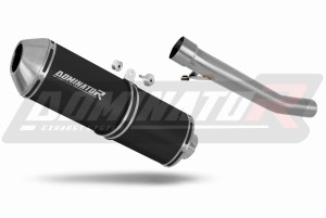 Suzuki GSXF 600 1998 - 2006 Exhaust Silencer Muffler OVR BLACK + dB killer