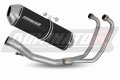kompletny układ wydechowy z tłumikiem DOMINATOR Full System OVR CZARNY pasujący do motocykla Suzuki GS 500F 2004 - 2014