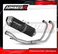 complete exhaust system with muffler DOMINATOR Full System OVR BLACK fits to Suzuki GS 500E 1989  2009 3