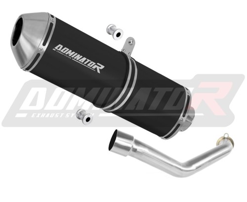 exhaust muffler DOMINATOR OVR BLACK fits to Suzuki BURGMAN 400 2003  2006
