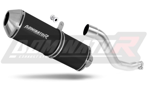 Suzuki DR 125 EXHAUST Muffler Auspuff Sportauspuff Silencer Echappement Silencieux Scarico Scarichi Escape Wydech Tłumik OVR BL DOMINATOR x