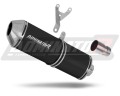 exhaust muffler DOMINATOR OVR BLACK fits to Piaggio MP3 500