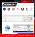PIAGGIO MP3 500 EXHAUST Muffler Auspuff Sportauspuff Silencer Echappement Silencieux Scarico Scarichi Escape Wydech Tłumik OVR BL Dominator Exhaust System