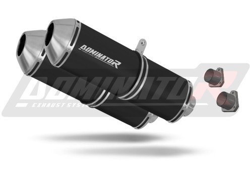 exhaust muffler DOMINATOR OVR BLACK fits to KTM 990 SMT Supermoto Touring
