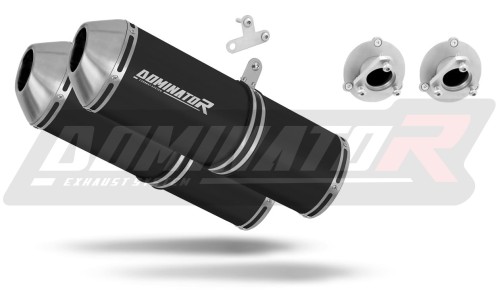wydech tłumik DOMINATOR OVR CZARNY pasujący do motocykla KTM 690 SM SUPERMOTO