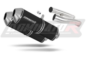 Kawasaki ZZR 1200 2002 - 2005 Exhaust Silencer Muffler OVR BLACK + dB killer