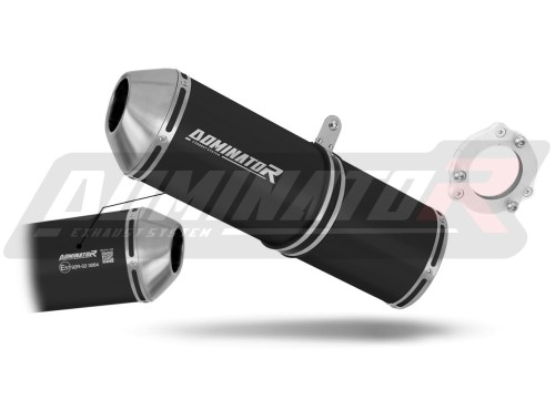 wydech tłumik DOMINATOR Homologowany OVR CZARNY pasujący do motocykla Kawasaki ZX9R 1994 - 2002