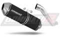 wydech tłumik DOMINATOR OVR CZARNY pasujący do motocykla Kawasaki Z750 2004 - 2006