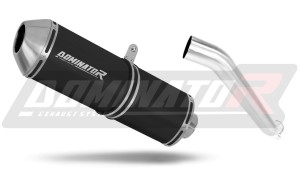 Kawasaki ZX6R 636 2003 - 2004 Exhaust Silencer Muffler OVR BLACK + dB killer