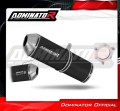 exhaust muffler DOMINATOR homologated road legal OVR BLACK fits to Kawasaki ZX6R 1995  1997 3