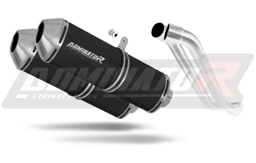 exhaust muffler DOMINATOR OVR BLACK fits to Honda XL 1000 V VARADERO 1999  2016