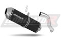 exhaust muffler DOMINATOR OVR BLACK fits to Honda XL 700 V TRANSALP 2008  2014