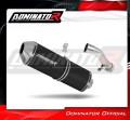 exhaust muffler DOMINATOR OVR BLACK fits to Honda NC 700 / 750 S 2012  2020 2