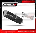exhaust muffler DOMINATOR OVR BLACK fits to Honda NTV 650 REVERE 1988  1997 3