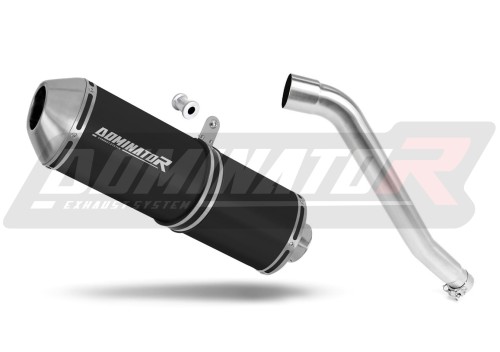 wydech tłumik DOMINATOR OVR CZARNY pasujący do motocykla Honda XL 600 V TRANSALP 1987 - 2000 3