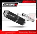 exhaust muffler DOMINATOR OVR BLACK fits to Honda CBF 600 2008  2013 3