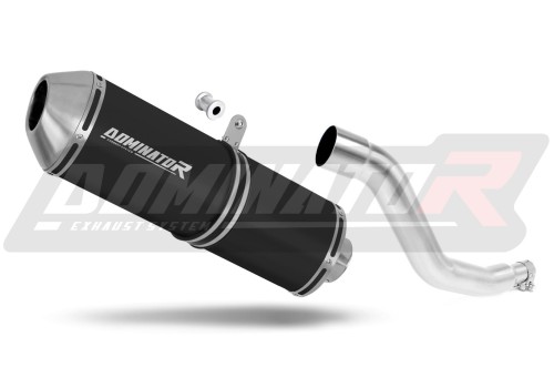 wydech tłumik DOMINATOR OVR CZARNY pasujący do motocykla Honda XR 125 L 2003 - 2013