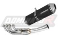 complete exhaust system with muffler DOMINATOR Full System OVR BLACK fits to BMW K1200GT 2003  2005