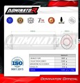 K1200GT EXHAUST BMW Motorcycle Dominator Exhaust Full system Collector Manifold Muffler Pot d'échappement Marmitta Escape OVR BL 1