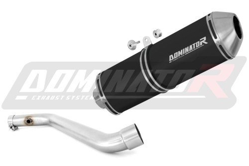 exhaust muffler DOMINATOR OVR BLACK fits to BMW R1100RT  3