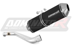 BMW R1100RS Exhaust Silencer Muffler OVR BLACK + dB killer