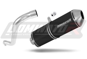 BMW F650 FUNDURO Exhaust Silencer Muffler OVR BLACK + dB killer