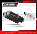 exhaust muffler DOMINATOR OVR BLACK fits to Aprilia Tuono 1000 R 2006  2010 3