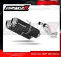 exhaust muffler DOMINATOR OVR BLACK fits to Aprilia Pegaso 650 Trail 2006  2010 3