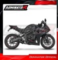 kompletny układ wydechowy z tłumikiem DOMINATOR Full System HP8 CZARNY pasujący do motocykla Honda CBR 650 R / E-Clutch 2024 - 2025 2