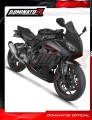 complete exhaust system with muffler DOMINATOR Full System titanium HP6 fits to Honda CBR 650 R / EClutch 2024  2025 3