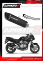 exhaust muffler DOMINATOR homologated road legal HP6 BLACK fits to Suzuki GSF BANDIT 1200 1996  2000 3