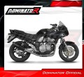 Suzuki GSF BANDIT 1200 1996 - 2000 EU Approved Motorcycle Muffler Auspuff Sportauspuff Silencer Echappement Silencieux Scarico Scarichi Escape Wydech Tłumik HP6 BLACK Dominator Exhaust System 4